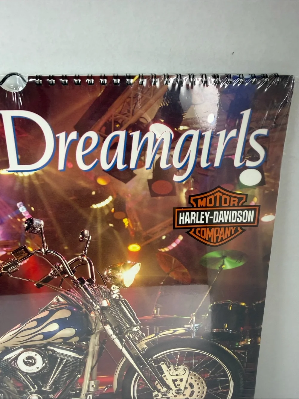 Dreamgirls Motorcycle 16 Month Calendar vintage 1994 pinup Harley DavidsonSealed
